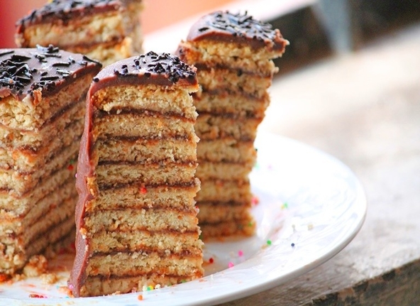 marie biscuit cake